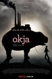 background picture for movie Okja
