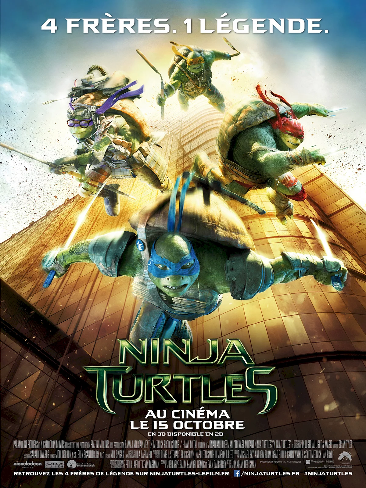Photo 1 du film : Ninja Turtles 