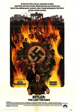 Affiche du film = Les dix derniers jours d'Hitler