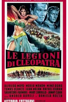 Affiche du film Les Légions de Cléopâtre