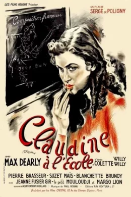 Affiche du film Claudine a l'ecole