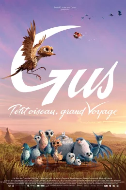 Affiche du film Gus petit oiseau, grand voyage