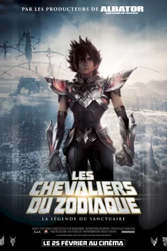 Affiche du film = Les Chevaliers du Zodiaque - La légende du sanctuaire