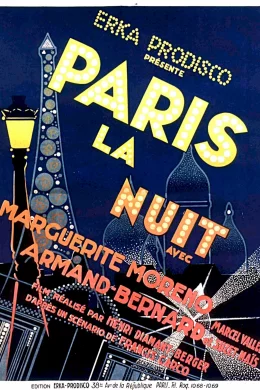 Affiche du film Paris la nuit