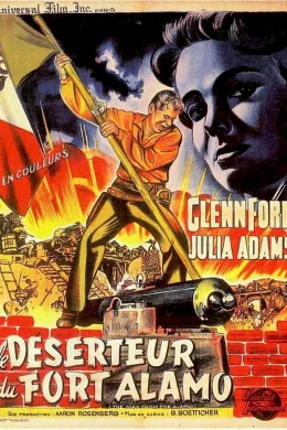 Affiche du film Le deserteur de fort alamo