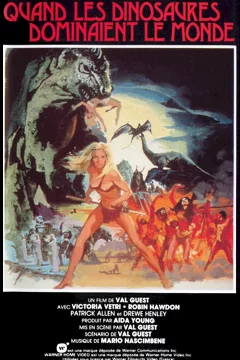 Affiche du film = Quand les dinosaures dominaient le mo