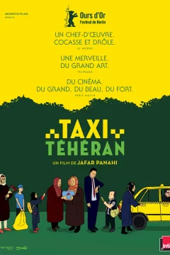 Affiche du film = Taxi Téhéran