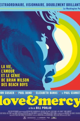 Affiche du film Love & Mercy, la véritable histoire de Brian Wilson des Beach Boys