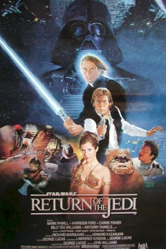 Affiche du film = Star Wars : Episode VI - Le retour du Jedi