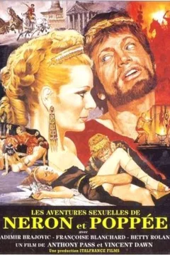 Affiche du film = Les aventures sexuelles de Néron et Popée