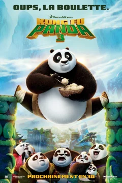 Affiche du film = Kung Fu Panda 3