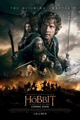 Affiche du film Le Hobbit : la bataille des cinq armées (version longue)