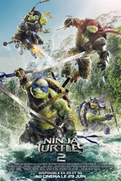 Affiche du film = Ninja Turtles 2