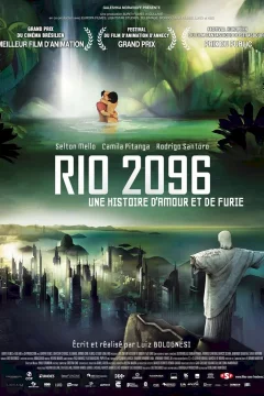 Affiche du film = Rio 2096 : une histoire d'amour et de furie