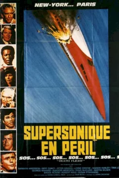Affiche du film = Supersonique en peril