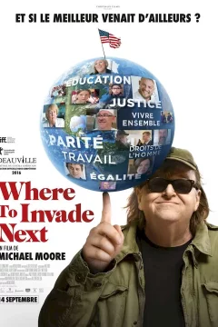 Affiche du film = Where to Invade Next