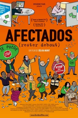 Affiche du film Afectados (rester debout)