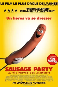 Affiche du film = Sausage Party