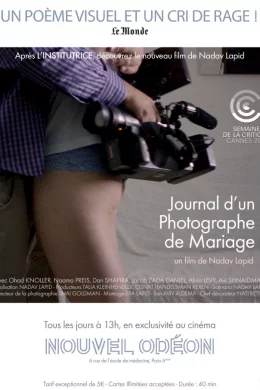 Affiche du film Journal d'un photographe de mariage