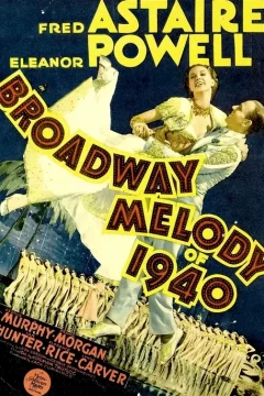 Affiche du film = Broadway qui danse