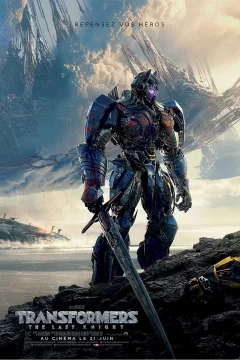 Affiche du film = Transformers 5 : The Last Knight