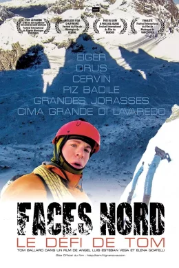 Affiche du film Faces Nord, le défi de Tom
