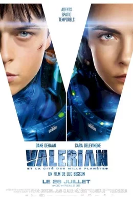 Affiche du film Valérian et la cité des mille planètes