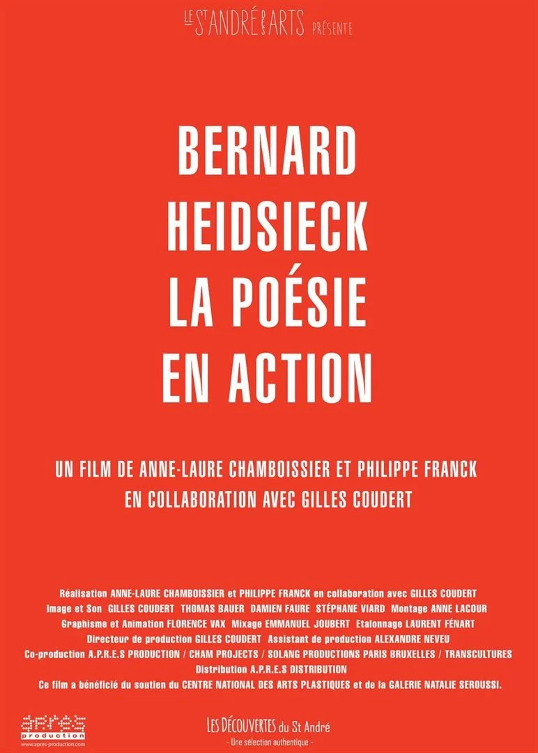 Photo 2 du film : Bernard Heidsieck, la poésie en action