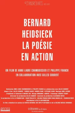 Affiche du film = Bernard Heidsieck, la poésie en action