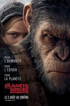 Affiche du film = La Planète des singes : suprématie