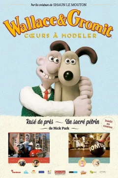 Affiche du film = Wallace & Gromit : coeurs à modeler