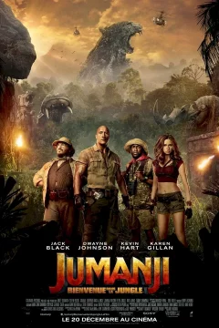 Affiche du film = Jumanji : bienvenue dans la jungle