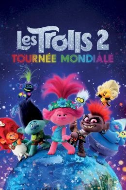 Affiche du film Les Trolls 2 : Tournée mondiale