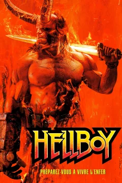 Affiche du film = Hellboy