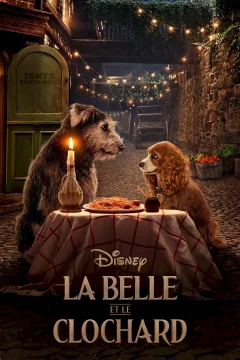 Affiche du film = La Belle et le Clochard
