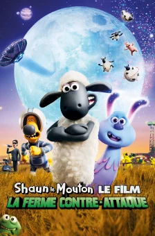 Affiche du film : Shaun le mouton, le film : La ferme contre‐attaque