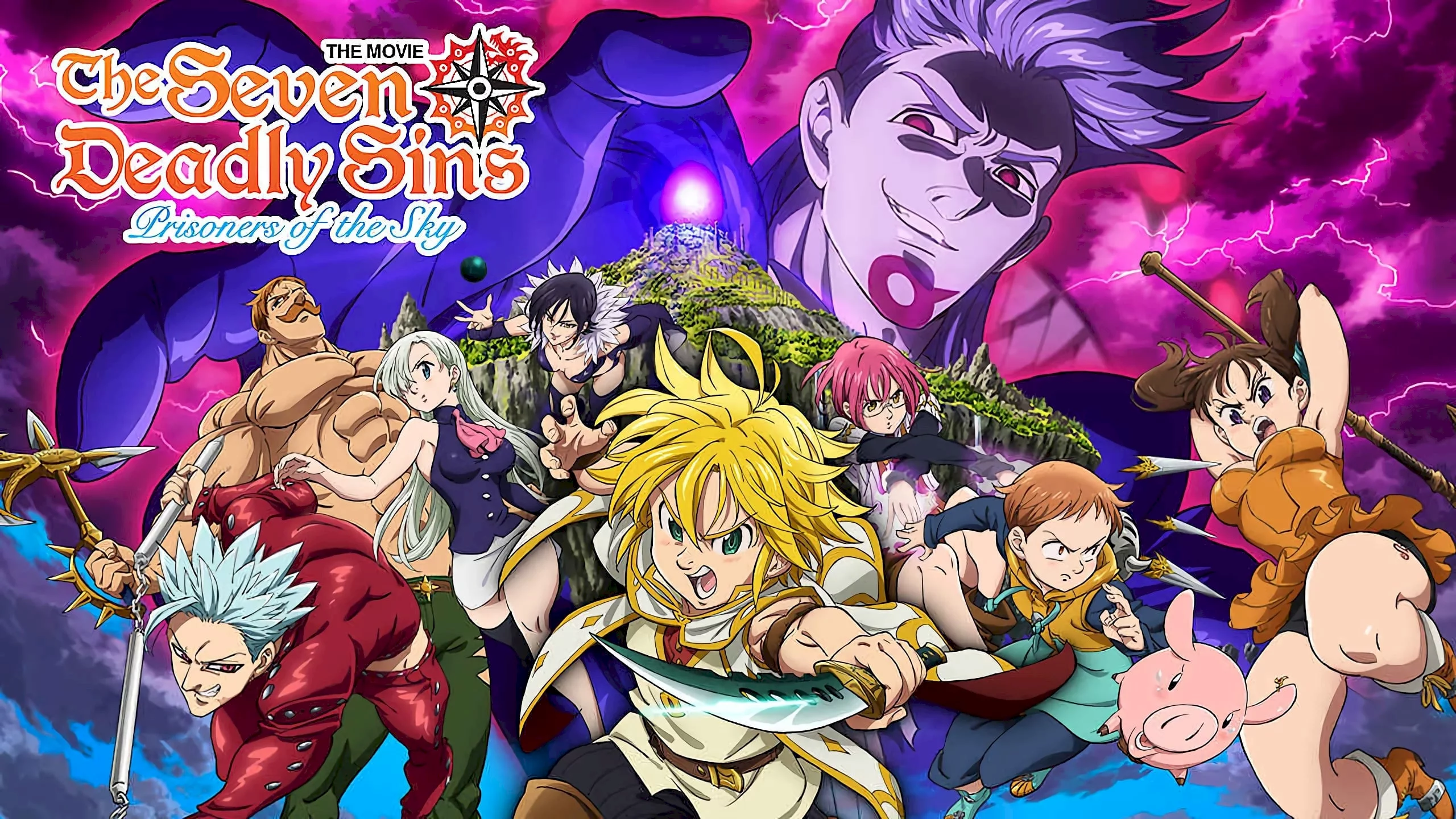 Photo 2 du film : The Seven Deadly Sins : Prisoners of the Sky