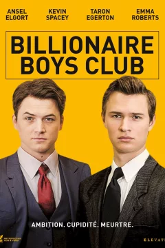 Affiche du film = Billionaire Boys Club