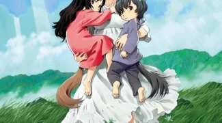 Affiche du film : Les Enfants Loups, Ame & Yuki 