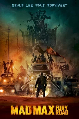 Affiche du film Mad Max : Fury Road, version black & chrome