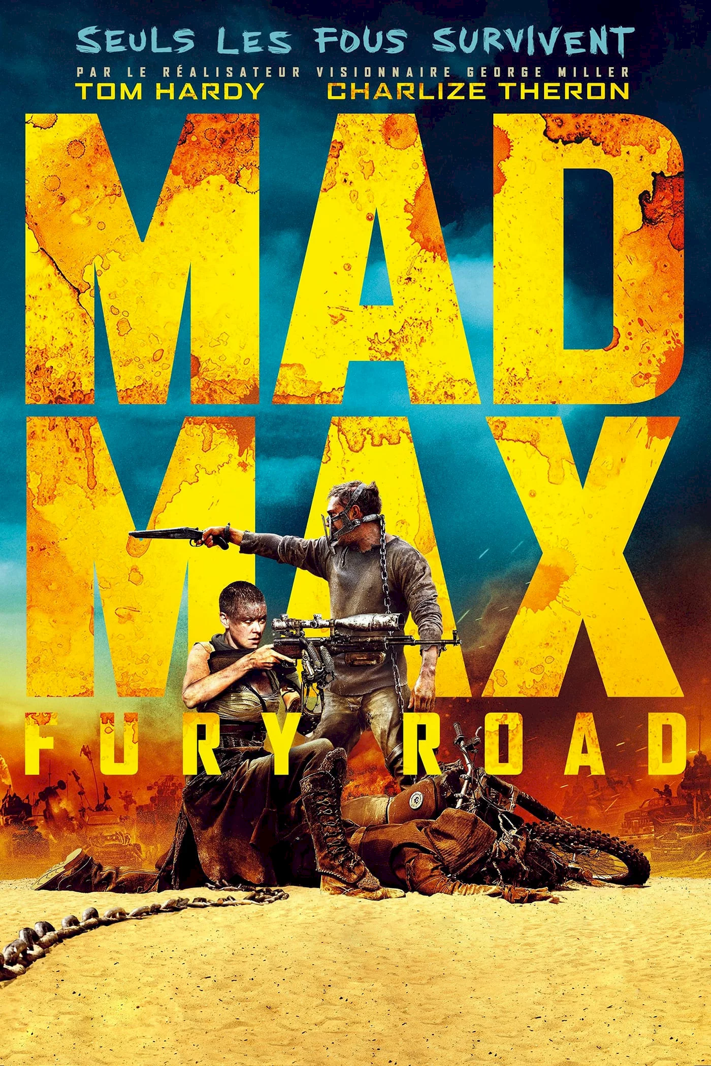 Photo 2 du film : Mad Max : Fury Road, version black & chrome
