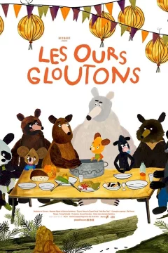 Affiche du film = Les Ours gloutons