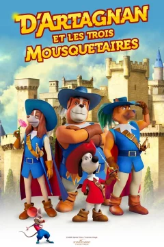 Affiche du film = D'Artagnan et les trois mousquetaires