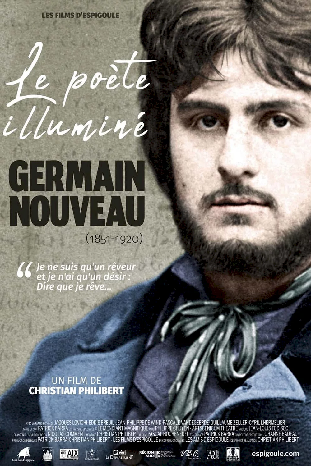 Photo 1 du film : Le poète illuminé, Germain Nouveau (1851-1920)