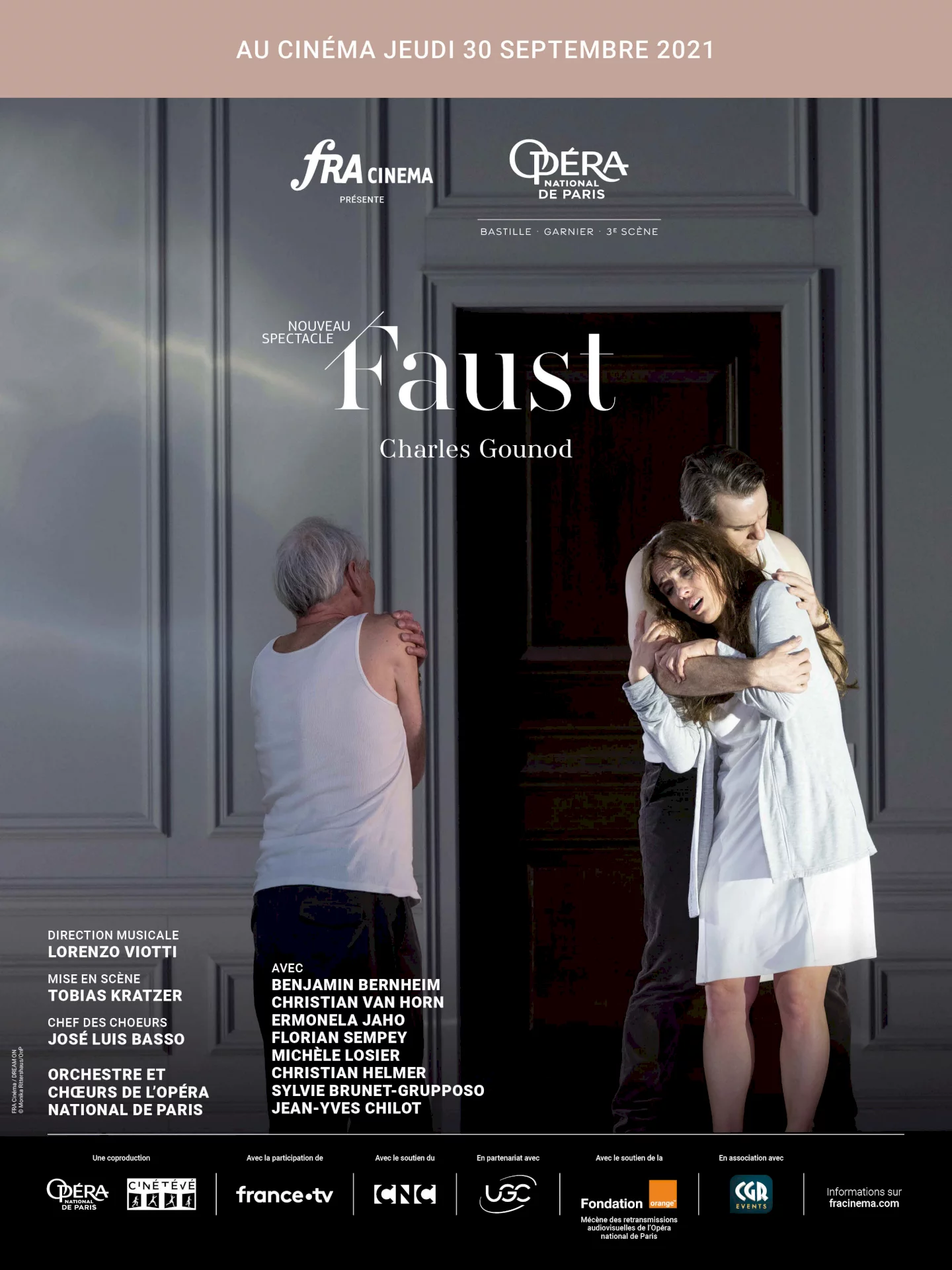 Photo du film : Faust (Opéra de Paris-FRA Cinéma)