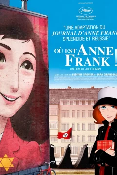 Affiche du film = Où est Anne Frank?