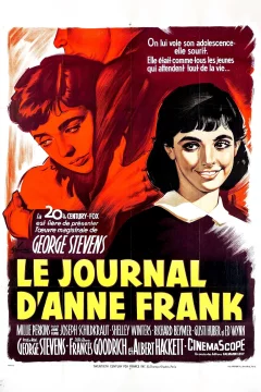 Affiche du film = Le journal d'anne frank