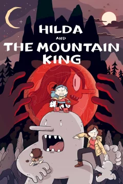Affiche du film = Hilda et le Roi de la montagne