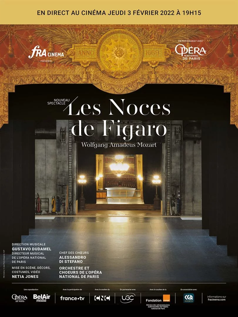 Photo du film : Les Noces de Figaro (Opéra de Paris-FRA Cinéma)