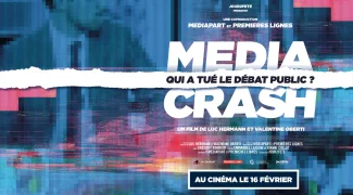 Affiche du film : Media Crash : qui a tué le débat public ?